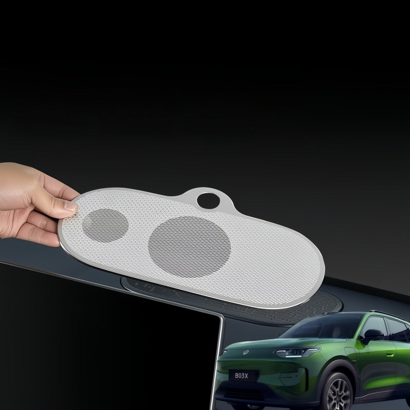 Dashboard Stainless Steel Speaker Cover for Leapmotor B03X