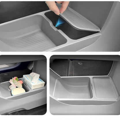 Dual-Layer Lower Center Console TPE Tray for Leapmotor B03X
