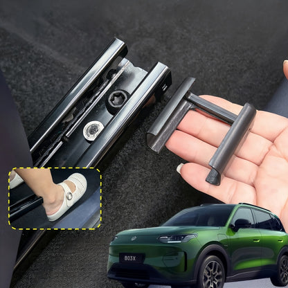 Front Seat Rail Anti-Collision Protector Covers for Leapmotor B03X
