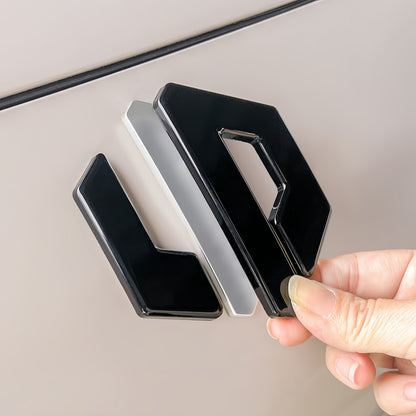 Gloss Black Logo Badge Covers for Leapmotor B03X