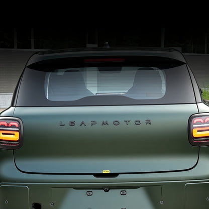 Gloss Black Logo Badge Covers for Leapmotor B03X