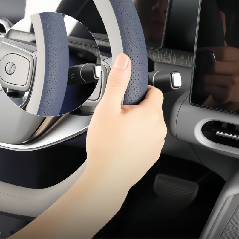 Leather Steering Wheel Cover for Leapmotor B03X