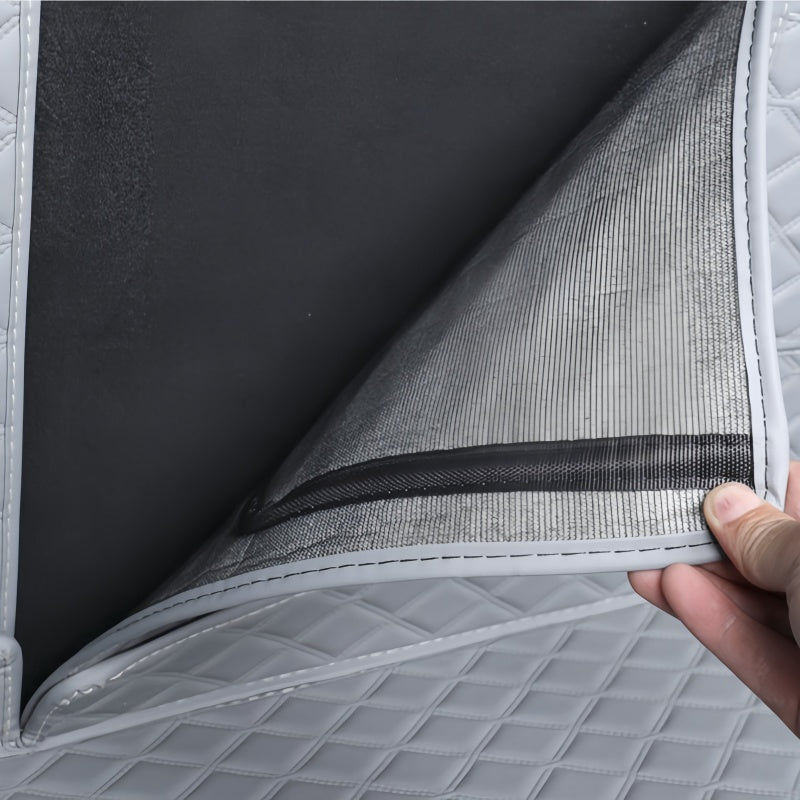Leather Full Cover Trunk & Seat Back Mats for Leapmotor B03X