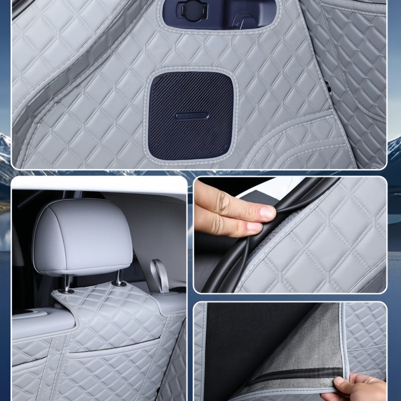 Leather Full Cover Trunk & Seat Back Mats for Leapmotor B03X