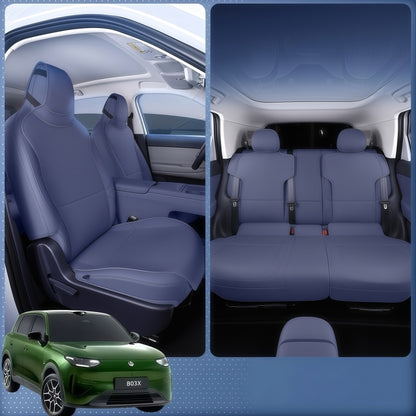 Breathable Leather Seat Cushion Cover for Leapmotor B03X