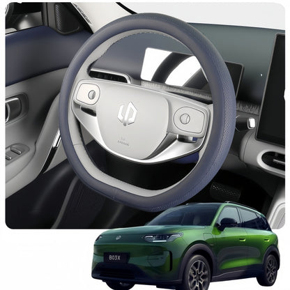 Leather Steering Wheel Cover for Leapmotor B03X