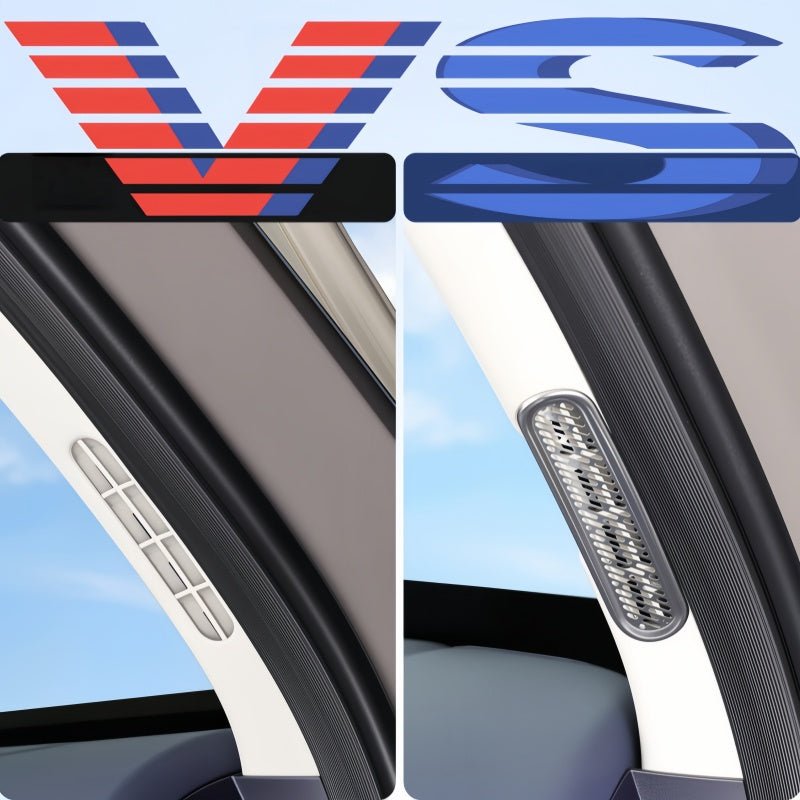 A-Pillar Air Vent Stainless Steel Anti-Blocking Cover for Leapmotor B03X - NICE EVS