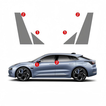 A Pillar & B Pillar TPU Protective Film for Zeekr - NICE EVS