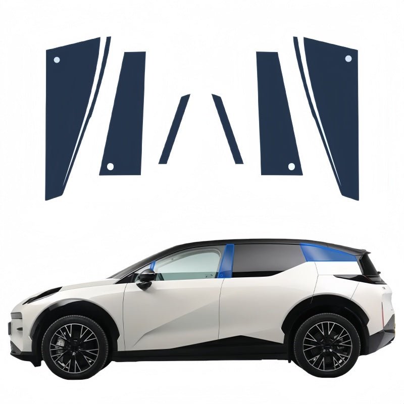 A Pillar & B Pillar TPU Protective Film for Zeekr - NICE EVS