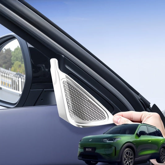 A-Pillar Stainless Steel Speaker Cover for Leapmotor B03X - NICE EVS