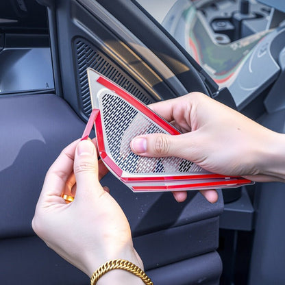 A-Pillar Stainless Steel Speaker Cover for Leapmotor B03X - NICE EVS