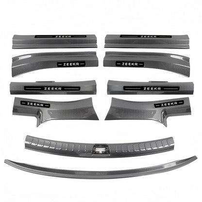 ABS Carbon‑Fiber Door Sill Protector Trim for Zeekr 7GT - NICE EVS