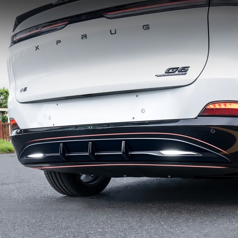 ABS Rear Bumper Diffuser Decorative Cover for 2023-2026 XPENG G6 - NICE EVS