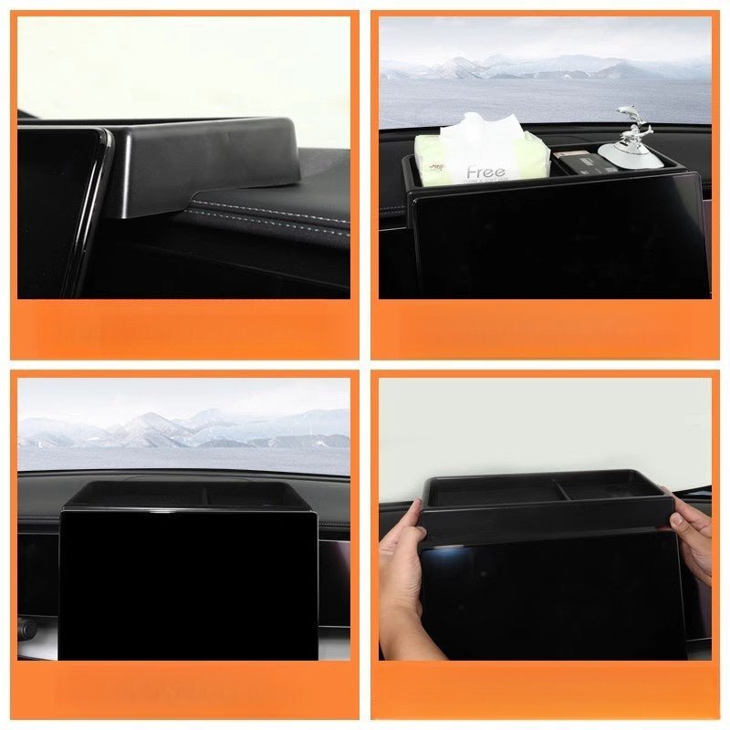 ABS Screen Rear Tissue Storage Box for BYD Sealion 7 - NICE EVS