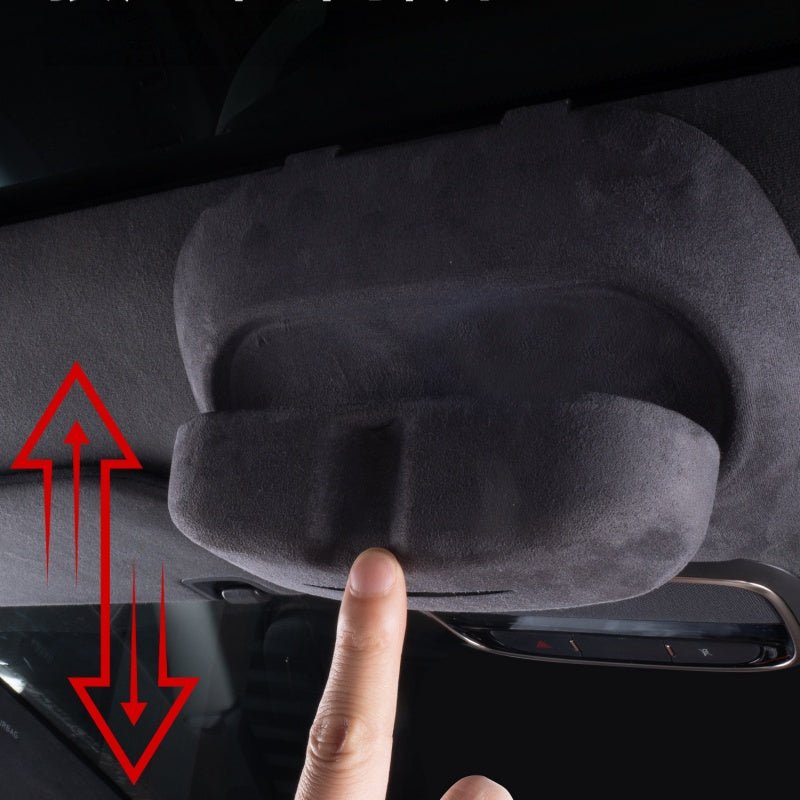 ABS Suede Car Sunglasses Storage Box for 2026 XPENG P7+ - NICE EVS