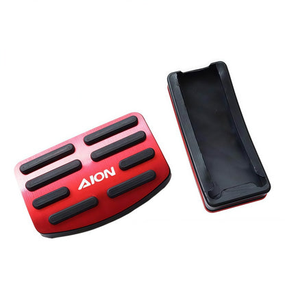 Brushed Aluminum Performance Pedal Covers for Aion UT/RT/V