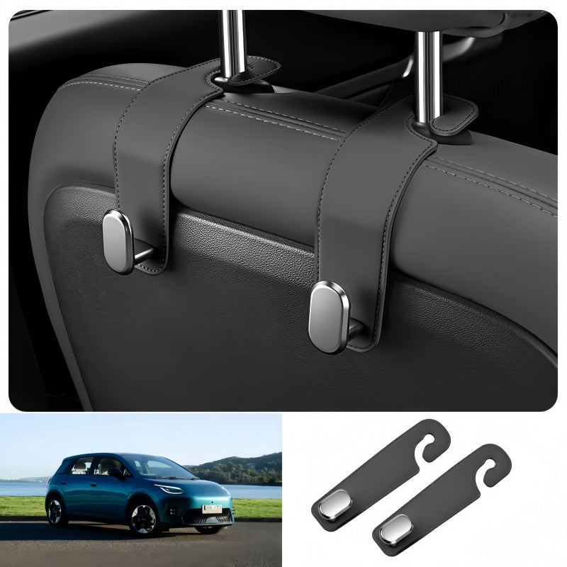 Leather Seat Back Hooks for Aion UT/V/RT