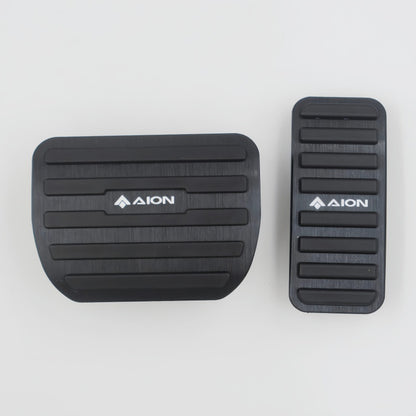 Brushed Aluminum Performance Pedal Covers for Aion UT/RT/V