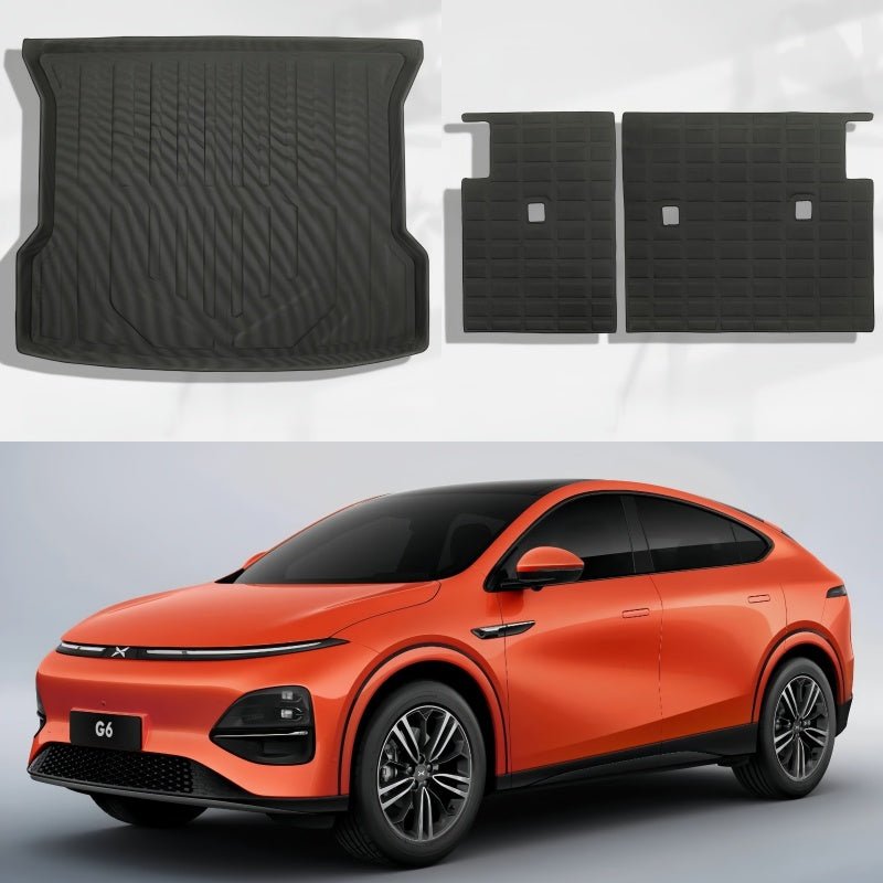 All - Weather Floor Mats & Trunk Mats for RHD XPeng G6 - NICE EVS
