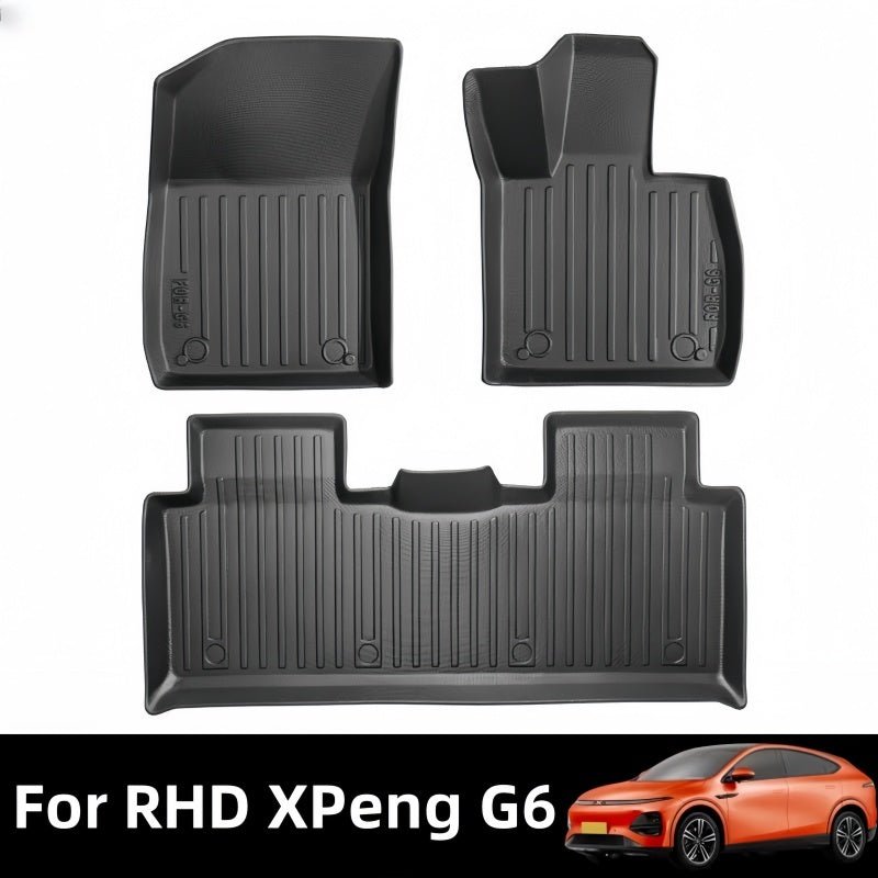 All - Weather Floor Mats & Trunk Mats for RHD XPeng G6 - NICE EVS