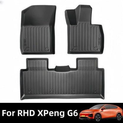All - Weather Floor Mats & Trunk Mats for RHD XPeng G6 - NICE EVS