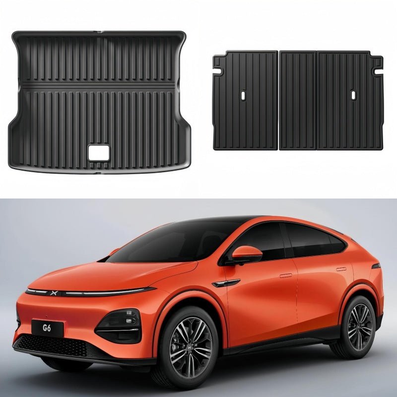 All - Weather Floor Mats & Trunk Mats for RHD XPeng G6 - NICE EVS