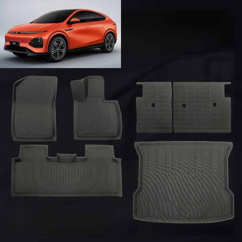 All - Weather Floor Mats & Trunk Mats for RHD XPeng G6 - NICE EVS