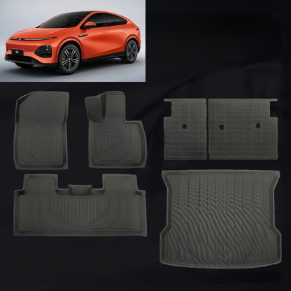 All - Weather Floor Mats & Trunk Mats for RHD XPeng G6 - NICE EVS