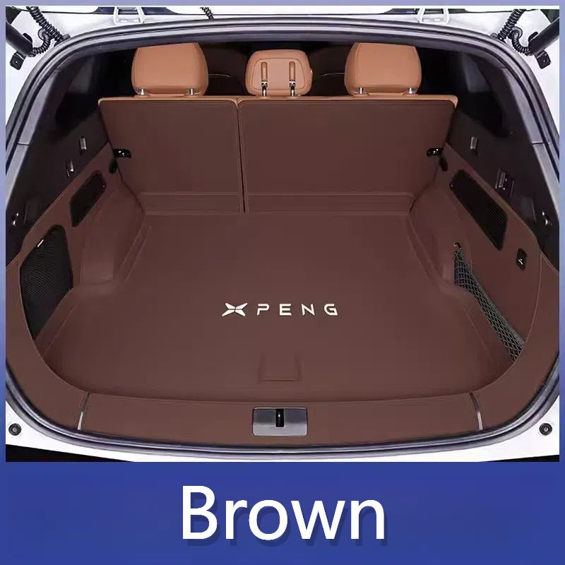 All - Weather Leather Trunk Mat for Xpeng G9 - NICE EVS