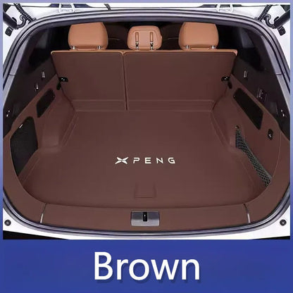 All - Weather Leather Trunk Mat for Xpeng G9 - NICE EVS