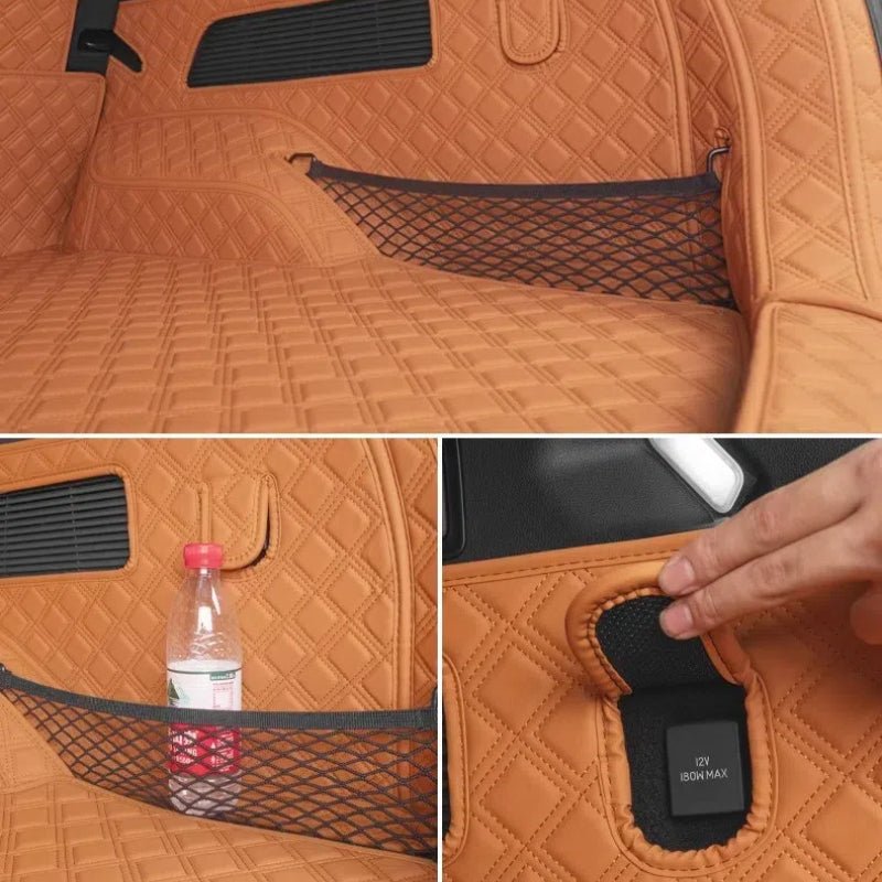 All - Weather Leather Trunk Mat for Xpeng G9 - NICE EVS