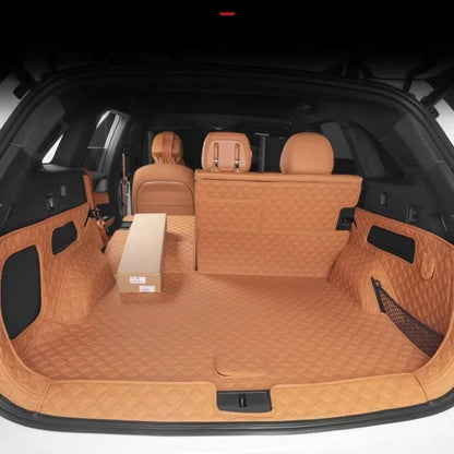 All - Weather Leather Trunk Mat for Xpeng G9 - NICE EVS