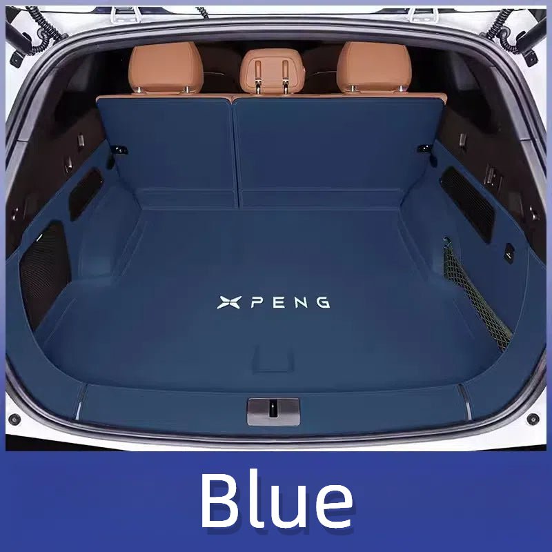 All - Weather Leather Trunk Mat for Xpeng G9 - NICE EVS