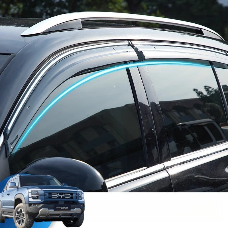 All-Weather Window Visors for BYD Shark (4 Pcs) - NICE EVS