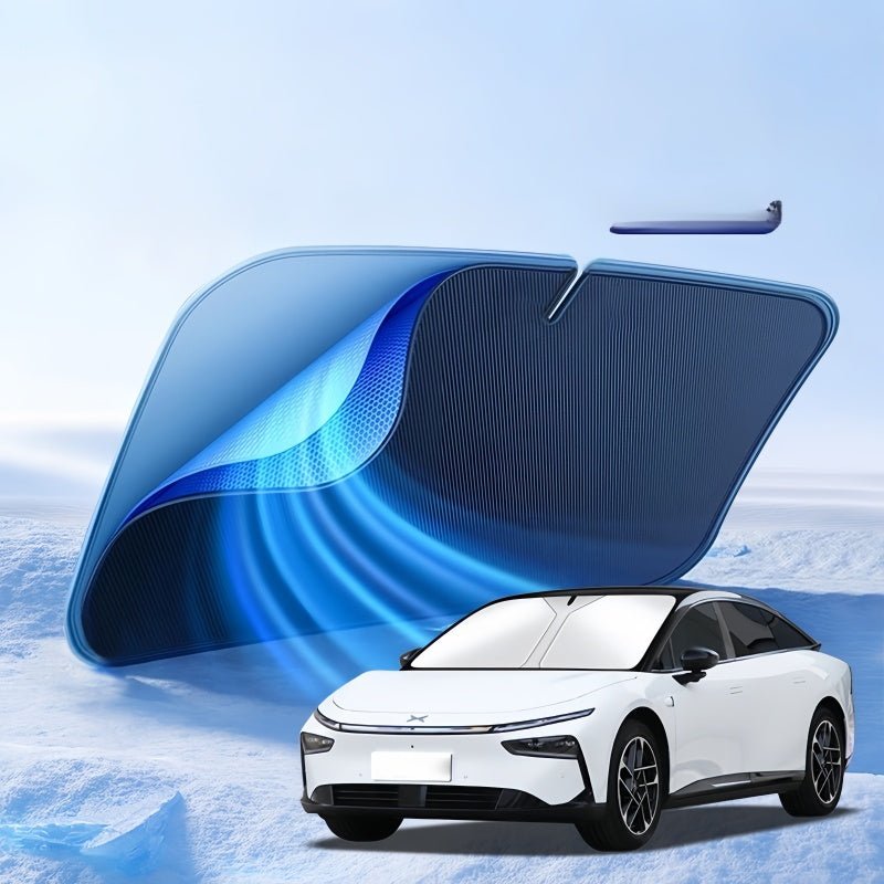 Aluminum Foil Windshield Sunshade for Xpeng G6 G9 P7 X9 - NICE EVS