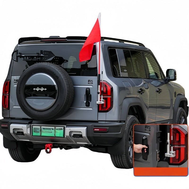 Antenna & Flag Pole Mount Bracket for BYD Leopard 5 & Denza B5 - NICE EVS