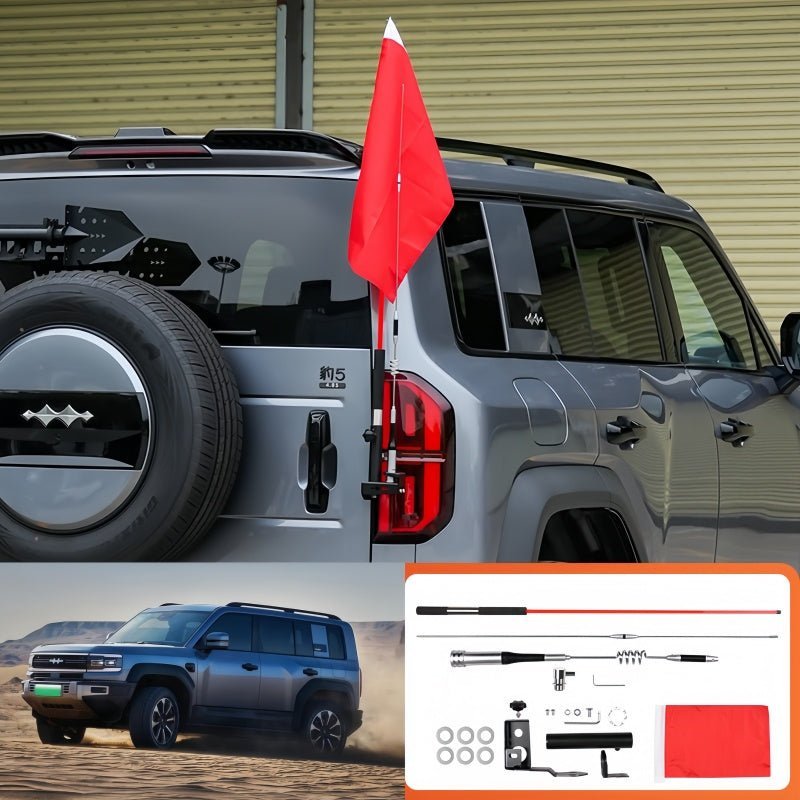 Antenna & Flag Pole Mount Bracket for BYD Leopard 5 & Denza B5 - NICE EVS