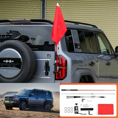 Antenna & Flag Pole Mount Bracket for BYD Leopard 5 & Denza B5 - NICE EVS