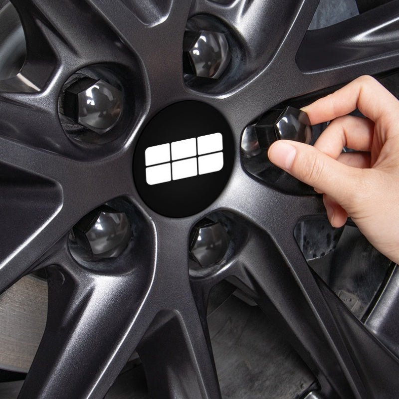 Anti - Theft Wheel Lug Nut Covers for Geely - NICE EVS