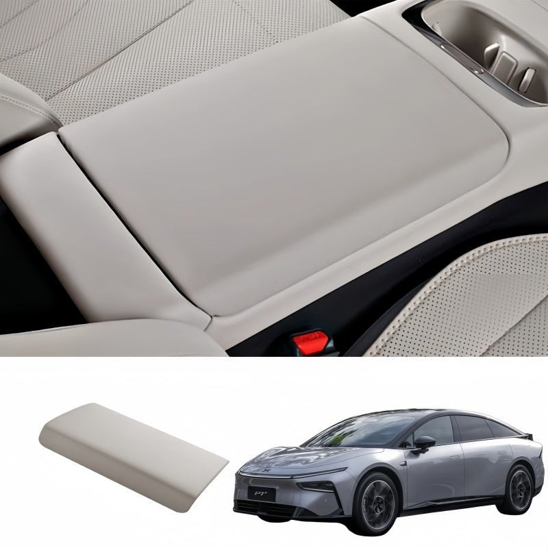 Armrest Box Nappa Leather Cover for 2026 Xpeng P7+ - NICE EVS