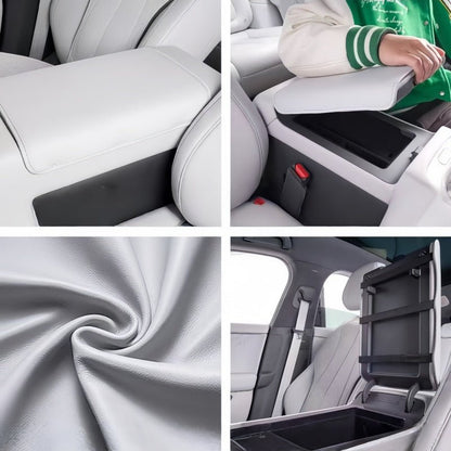 Armrest Box Nappa Leather Cover for 2026 Xpeng P7+ - NICE EVS