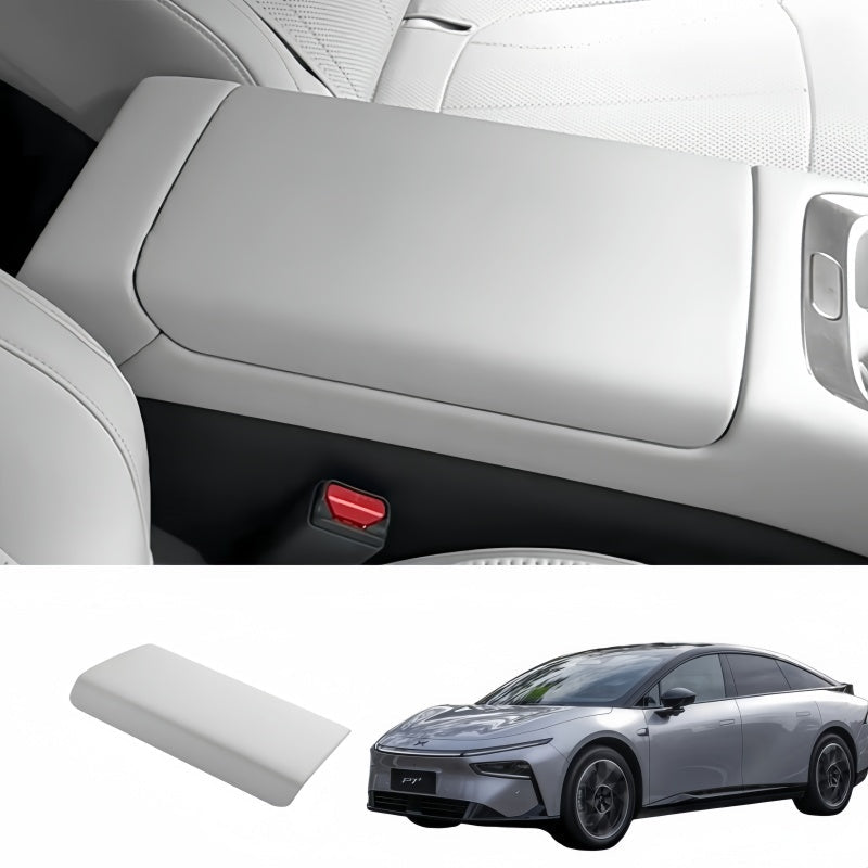 Armrest Box Nappa Leather Cover for 2026 Xpeng P7+ - NICE EVS