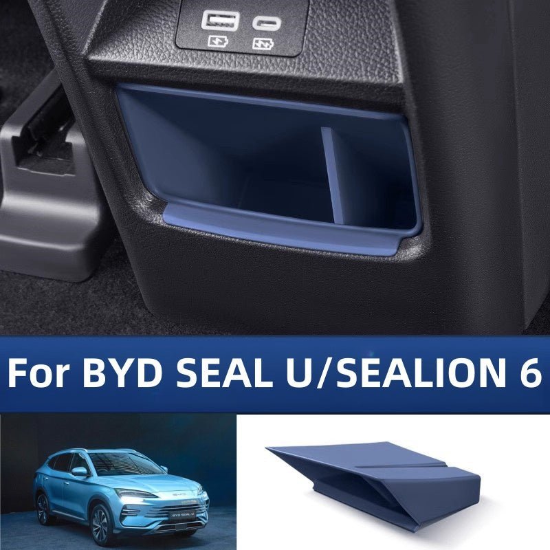 Armrest Rear Storage Box for BYD SEAL U/SEALION 6/SONG PLUS - NICE EVS