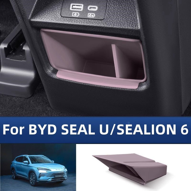 Armrest Rear Storage Box for BYD SEAL U/SEALION 6/SONG PLUS - NICE EVS