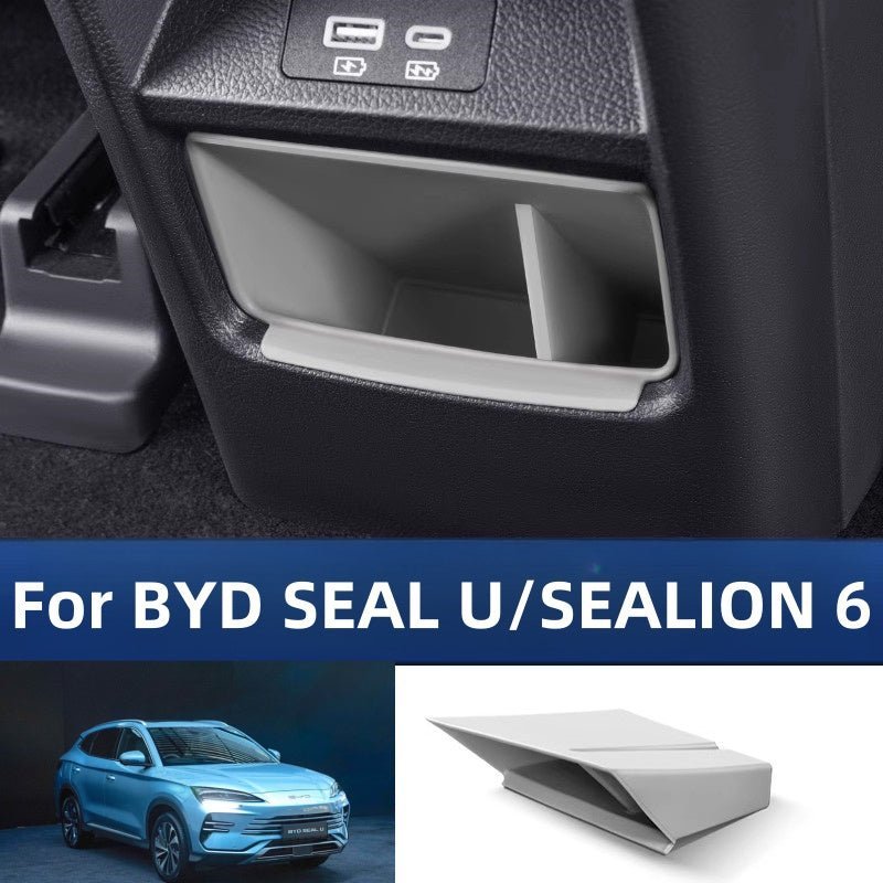 Armrest Rear Storage Box for BYD SEAL U/SEALION 6/SONG PLUS - NICE EVS