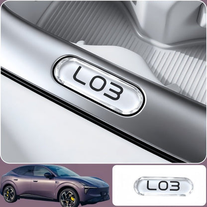 Armrest Switch Button Protector Sticker for Xpeng L03 - NICE EVS