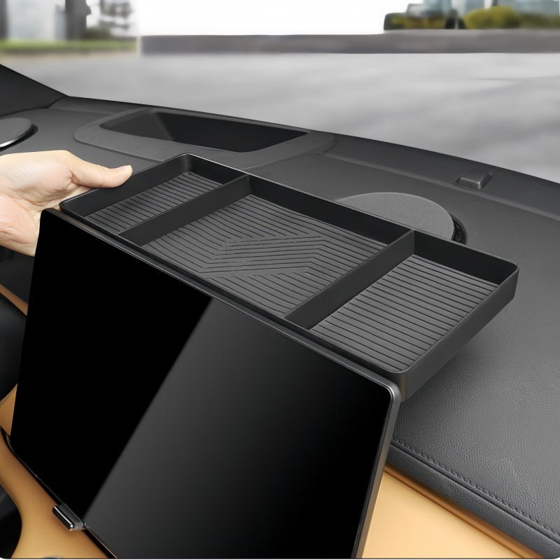 Behind Screen Tissue Box Storage Organizer for Geely EX5 EM - i - NICE EVS