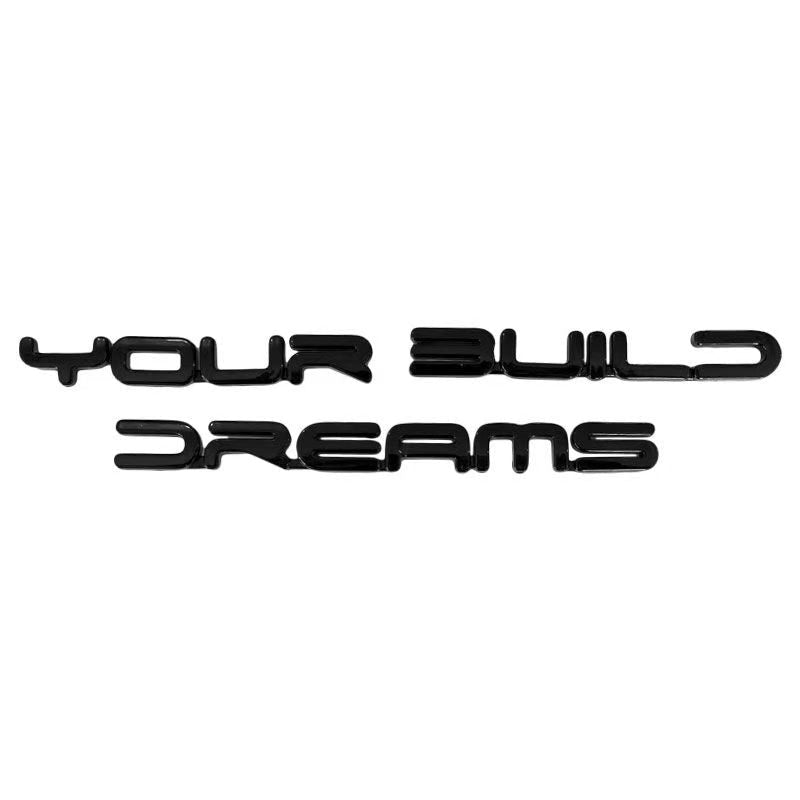 Black Emblem Sticker for BYD Seal U/Sealion 6/Song Plus - NICE EVS