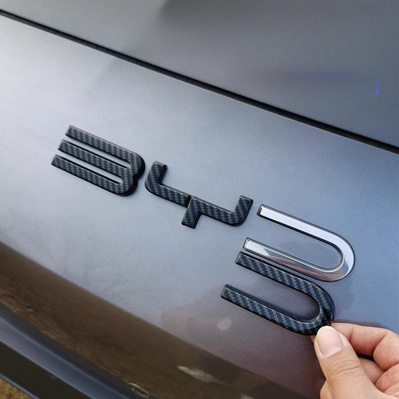Black Emblem Sticker for BYD Seal U/Sealion 6/Song Plus - NICE EVS
