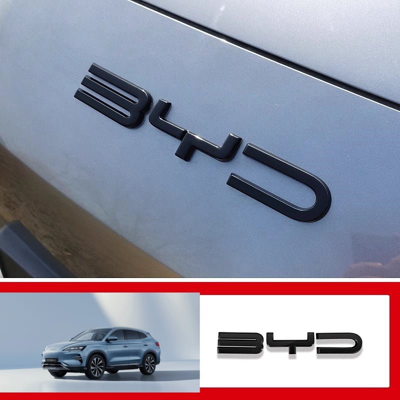 Black Emblem Sticker for BYD Seal U/Sealion 6/Song Plus - NICE EVS